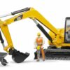 Miniexcavator Caterpillar cu mecanic - imagine 3